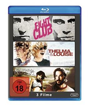 Die Brad Pitt Collection - Fight Club / Thelma and Louise / Kalifornia (3 Discs) (2014) [FSK 18] [Blu-ray] [Gebraucht - Zustand (Sehr Gut)] 