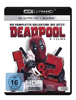 Deadpool 1+2 (4K Ultra HD+Blu-ray, 6 Discs) [4K Ultra HD] 