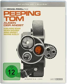 Peeping Tom (Augen der Angst) (Collector's Edition, 4K Ultra HD+Blu-ray) (1960) [4K Ultra HD] 