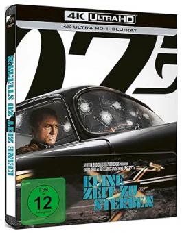 James Bond - Keine Zeit zu sterben (Limited Steelbook, 4K Ultra HD+Blu-ray) (2021) [4K Ultra HD] 