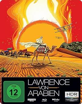 Lawrence von Arabien (Limited Steelbook, 2 4K Ultra HD's+2 Blu-ray's) (1962) [4K Ultra HD] 
