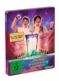 Bill & Ted's verrückte Reise durch die Zeit (Limited Steelbook, 4K Ultra HD+Blu-ray) (1988) [4K Ultra HD] [Gebraucht - Zustand (Gut)] 