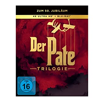 Der Pate Trilogie (Limited Digipak, 9 Discs, 4K Ultra HD+Blu-ray) [4K Ultra HD] 