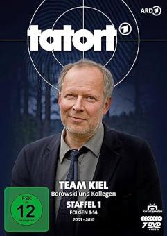 Tatort - Team Kiel (Borowski / Axel Milberg) - Staffel 1 (Folgen 1-14) (7 DVDs) 