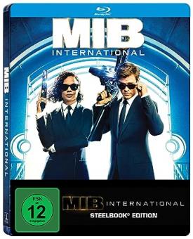 Men in Black IV: International (Limited Steelbook) (2019) [Blu-ray] [Gebraucht - Zustand (Sehr Gut)] 