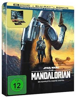 The Mandalorian - Staffel 2 (Limited Steelbook, 4K Ultra HD+Blu-ray, 4 Discs) (2019) [4K Ultra HD] 