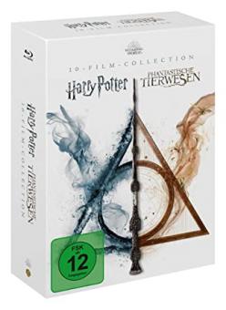 Harry Potter + Phantastische Tierwesen Complete Collection (10 Discs) [Blu-ray] 