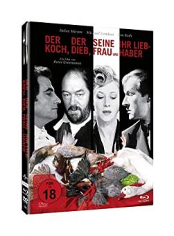 Der Koch, der Dieb, seine Frau und ihr Liebhaber (Limited Mediabook, Blu-ray+DVD) (1989) [FSK 18] [Blu-ray] 
