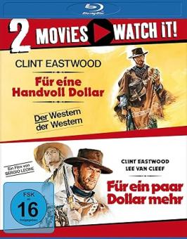 Für eine Handvoll Dollar/Für ein paar Dollar mehr (2 Discs) [Blu-ray] [Gebraucht - Zustand (Sehr Gut)] 