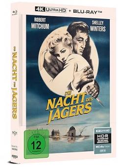 Die Nacht des Jägers - The Night of the Hunter (Limited Mediabook, 4K Ultra HD+Blu-ray) (1955) [4K Ultra HD] 