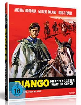 Django - Die Totengräber warten schon (Limited Mediabook, Blu-ray+DVD, Cover B) (1968) [Blu-ray] 