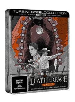 Leatherface (Uncut, Limited Steelbook, 4K Ultra HD+Blu-ray) (2017) [FSK 18] [4K Ultra HD] 