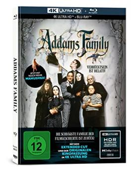 Die Addams Family (Limited Mediabook, 4K Ultra HD+Blu-ray) (1991) [4K Ultra HD] 
