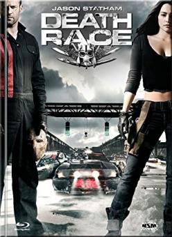 Death Race (Extended Version, Limited Mediabook, Blu-ray+DVD, Cover A) (2008) [FSK 18] [Blu-ray] 