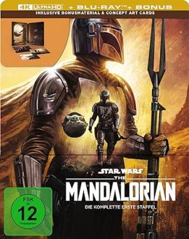 The Mandalorian - Staffel 1 (Limited Steelbook, 4K Ultra HD+Blu-ray, 4 Discs) (2019) [4K Ultra HD] 