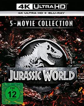 Jurassic World - 5-Movie-Collection (4K Ultra HD+Blu-ray, 10 Discs) [4K Ultra HD] 