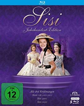 Sisi: Jahrhundert-Edition (Alle drei Sisi-Verfilmungen) (5 DIscs) [Blu-ray] 