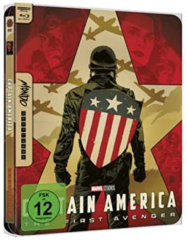 Captain America (Limited Mondo Steelbook, 4K Ultra HD+Blu-ray) (2011) [4K Ultra HD] 