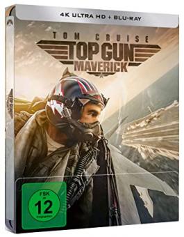 Top Gun Maverick (Limited Steelbook, 4K Ultra HD+Blu-ray) (2022) [4K Ultra HD] 