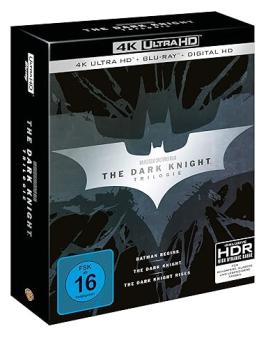 The Dark Knight Trilogy (9 Discs, 4K Ultra HD+Blu-ray) [4K Ultra HD] [Gebraucht - Zustand (Sehr Gut)] 