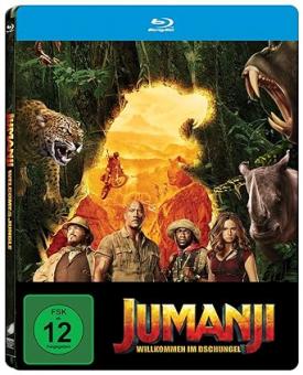 Jumanji: Willkommen im Dschungel (Limited Steelbook) (2017) [Blu-ray] [Gebraucht - Zustand (Sehr Gut)] 
