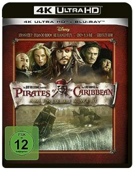 Fluch der Karibik 3: Pirates of the Caribbean - Am Ende der Welt (4K Ultra HD+Blu-ray) (2007) [4K Ultra HD] 