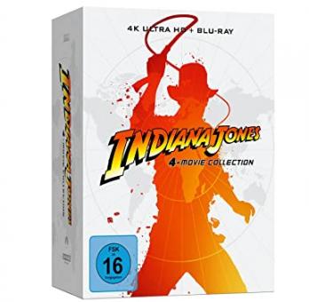 Indiana Jones The Complete Adventures (Limited Steelbooks, 4K Ultra HD+Blu-ray, 9 Discs) [4K Ultra HD] 