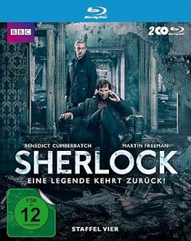 Sherlock - Staffel 4 (2 Discs) [Blu-ray] [Gebraucht - Zustand (Sehr Gut)] 