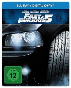 Fast & Furious 5 (Limited Steelbook) (2011) [Blu-ray] [Gebraucht - Zustand (Sehr Gut)] 
