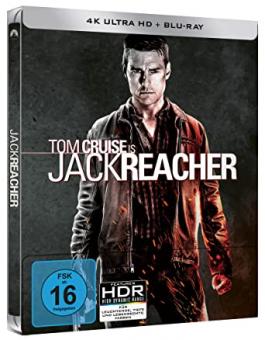 Jack Reacher (Limited Steelbook, 4K Ultra HD+Blu-ray) (2012) [4K Ultra HD] 