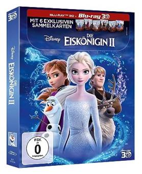 Die Eiskönigin 2 (3D Blu-ray+Blu-ray) (2019) [3D Blu-ray] [Gebraucht - Zustand (Sehr Gut)] 