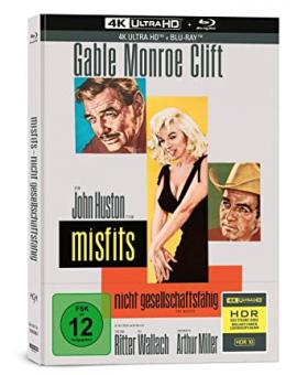Misfits - Nicht gesellschaftsfähig (Limited Mediabook, 4K Ultra HD+Blu-ray) (1961) [4K Ultra HD] 