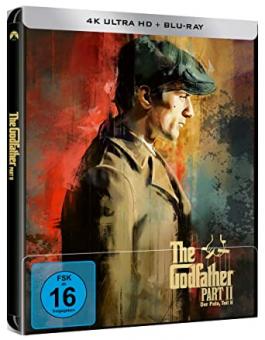 Der Pate II (Limited Steelbook, 4K Ultra HD+Blu-ray) (1974) [4K Ultra HD] 