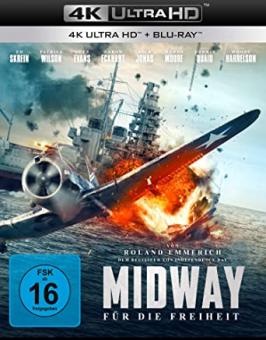Midway - Für die Freiheit (4K Ultra HD+Blu-ray) (2019) [4K Ultra HD] 