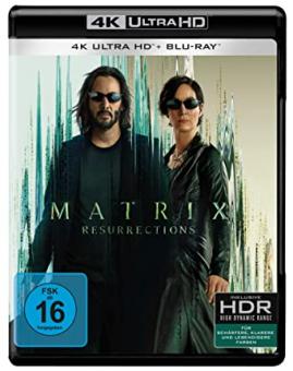 Matrix Resurrections (4K Ultra HD+Blu-ray) (2021) [4K Ultra HD] 