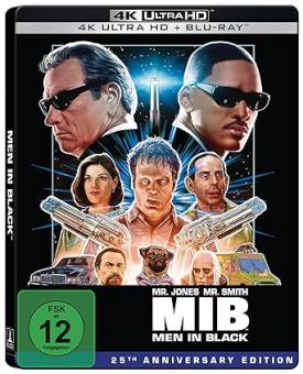 MIB - Men in Black (Limited Steelbook, 4K Ultra HD+Blu-ray) (1991) [4K Ultra HD] 