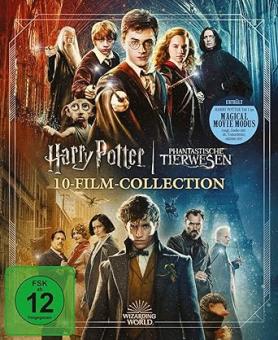 Harry Potter + Phantastische Tierwesen 1+2 Complete Collection (11 Discs) [Blu-ray] 