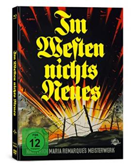 Im Westen nichts Neues (3 Discs Limited Mediabook, 2 Blu-rays's+DVD) (1930) [Blu-ray] 