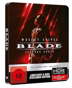 Blade (Limited Steelbook, 4K Ultra HD+Blu-ray) (1998) [FSK 18] [4K Ultra HD] 