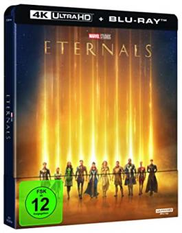 Eternals (Limited Steelbook, 4K Ultra HD+Blu-ray) (2021) [4K Ultra HD] 