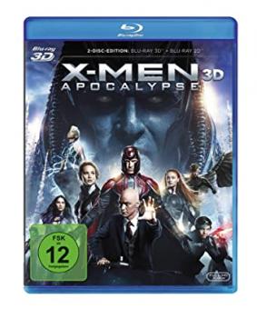 X-Men Apocalypse (3D Blu-ray+Blu-ray) (2016) [3D Blu-ray] [Gebraucht - Zustand (Sehr Gut)] 