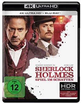Sherlock Holmes - Spiel im Schatten (4K Ultra HD+Blu-ray) (2011) [4K Ultra HD] 