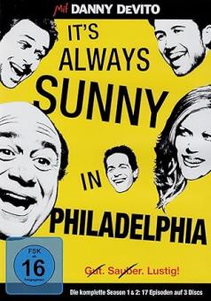 It's Always Sunny in Philadelphia - Season 1+2 (3 DVDs) 