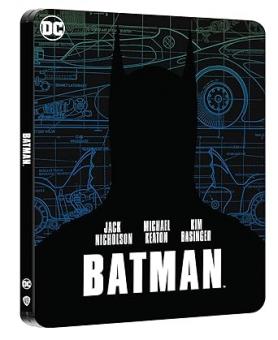 Batman (Limited Steelbook, 4K Ultra HD+Blu-ray) (1989) [EU Import mit dt. Ton] [4K Ultra HD] 