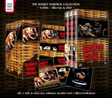 Basket Case Trilogy (6 Disc Limited Hartboxen, 3 DVDs+3 Blu-ray's) [FSK 18] [Blu-ray] 