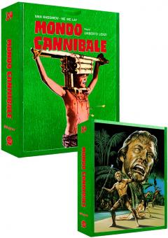 Mondo Cannibale (Limited Holzbox inkl. Mediabook, 2 Blu-ray's+2 DVDs, Cover A) (1972) [FSK 18] [Blu-ray] 