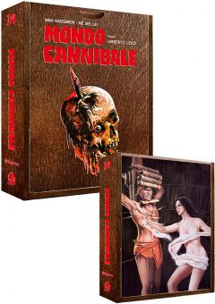 Mondo Cannibale (Limited Holzbox inkl. Mediabook, 2 Blu-ray's+2 DVDs, Cover B) (1972) [FSK 18] [Blu-ray] 