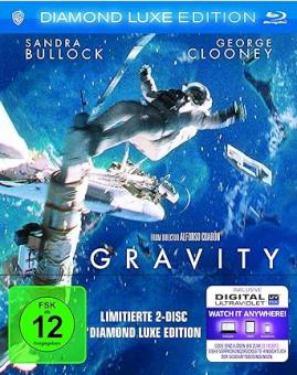 Gravity (Diamond Luxe Edition, 2 Discs) (2013) [Blu-ray] [Gebraucht - Zustand (Sehr Gut)] 