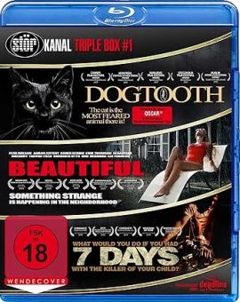 Störkanal Triple Box 1: 7 Days - Dogtooth - Beautiful (3 Discs) [FSK 18] [Blu-ray] [Gebraucht - Zustand (Sehr Gut)] 