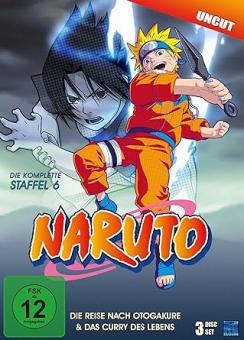 Naruto - Staffel 6: Die Reise nach Otogakure & Das Curry des Lebens (Episoden 136-157, uncut) (3 DVDs) (2002) [Gebraucht - Zustand (Sehr Gut)] 